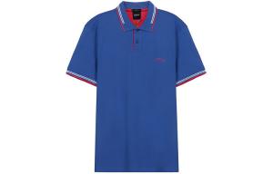 Футболка поло мужская королевского синего цвета HUGO BOSS