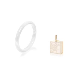 Стеклянный браслет с кошачьим глазом для женщин Cuz Strange Intention, светло-белый