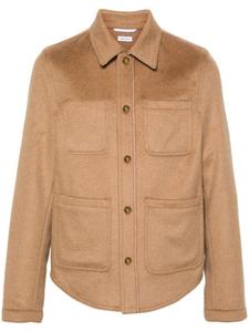 Куртка на молнии Thom Browne, коричневый