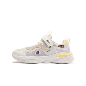 Низкие повседневные кроссовки с нескользящей подошвой для детей XTEP, белый/фиолетовый