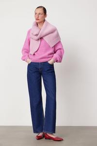 Свитер из шерсти альпаки Medicine, розовый