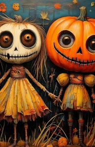 Composition Notebook College Ruled: HALLOWEEN | Cute Aesthetic Journal | Wide Line | 5.5 X 8.5 (Independently published)