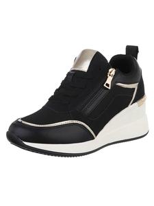 Кроссовки на шнуровке Ital-Design Freizeitschuh, цвет Schwarz und Weiß