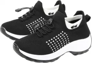 Обувь Comfort Wear Orthowear для женщин, модная ортопедическая обувь для женщин, удобная обувь при подошвенном фасците, с воздушной подушкой, дышащая, с растягивающейся подушкой Generic, белый