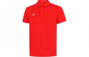 Рубашка поло мужская Флаг красный Lining, красный