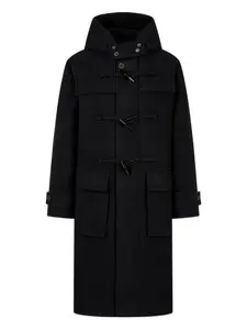 Дафлкот с капюшоном Tomboy, черный