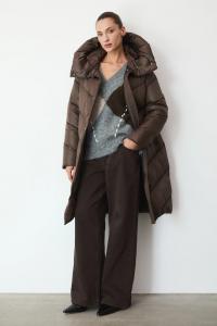 Пуховое пальто Medicine, коричневый