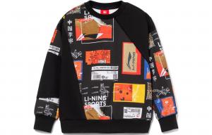 Детский свитшот LiNing, черный