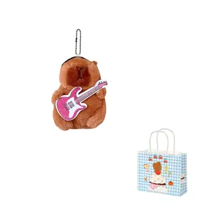 Капyбара плюшевый кулон высота 12см Dolls and bears dance