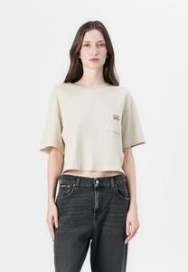 Футболка Replay Basic T-shirt, Brown Rice/Light Brown