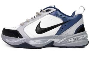 Кроссовки Nike Air Monarch 4 Chunky Sneakers Unisex Low-top Blue/gray/white/black, синий