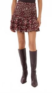 Мини-юбка Maria Panel в стиле седло Alix Of Bohemia, Saddle