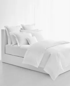 Пододеяльник Spencer из сатина с каймой, King Lauren Ralph Lauren, белый/белоснежный