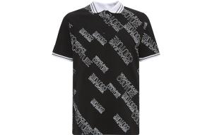 Поло SS22 мужская VERSACE JEANS COUTURE, черный