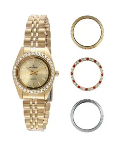 Женские часы Gift set со сменными безелями Peugeot