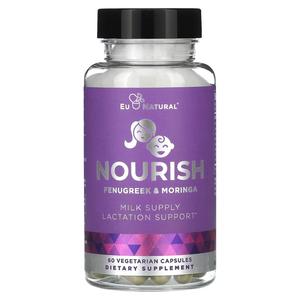 Пажитник и моринга Eu Natural Nourish, 60 капсул