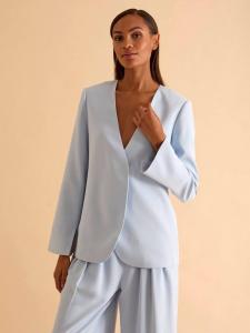 Пиджак с изогнутым передом FLORERE, Light Blue