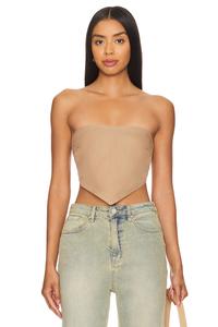 Пандора топ Afrm, цвет washed walnut