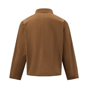 CAT Куртка мужская Khaki Lapel Moderate Workwear