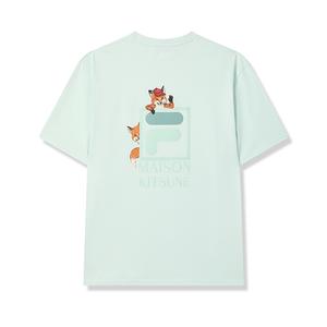 FILA Футболка Maison Kitsune Little Fox Unisex Light Verdant Green