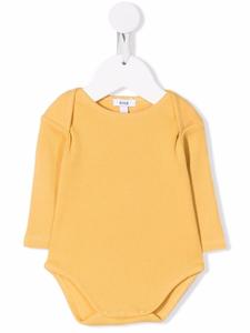 Knot ромпер с длинными рукавами, желтый