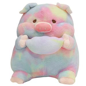Игрушка Lulu Pig плюшевая кукла, высота 30см/40см/50см, длина 30см/40см/50см Julebaby