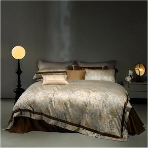 YUSIWOAL Комплект постельного белья жаккард с принтом зебра и хлопковыми вставками