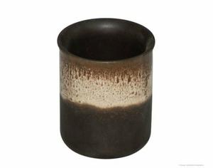 Оригинальный керамический стаканчик для зубной щетки Bunzlau, 250 мл, высота=9,2см, диаметр 8см, дизайн ZACIEK Bunzlauer Keramik