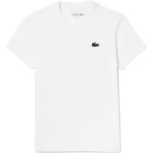 Футболка из хлопка с вышитым логотипом LACOSTE, 5qd/wisteria фиолетовый