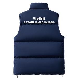 YIVIKII Жилет унисекс, Dark Blue