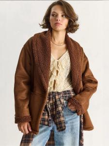 Bianco Lucci Зимняя куртка в цвете Cognac