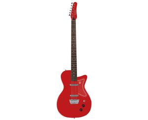 Электрогитара Danelectro D56BAR-RD Single-Cut Body Shape Short Scale Length 6-String Electric Baritone Guitar