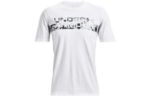 Футболка Camo Chest для мужчин, белая Under Armour, белый