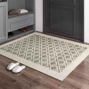 AOVOC Ковер 120x140 см для прихожей в винтажном стиле, нескользящий, High-End