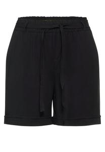 Шорты STREET ONE Loose fit Pants, черный