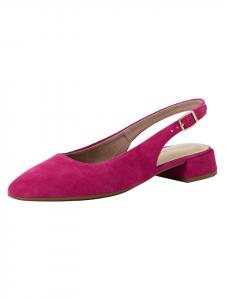 Tamaris Розовые туфли-лодочки на каблуке