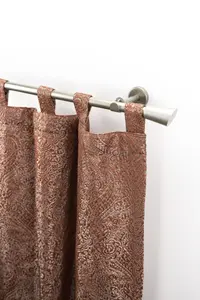 Карниз для штор GARESA "MOLIS с открытой опорой", 1 направляющая, желаемая длина, комплект для штор, выдвижной, настенный монтаж, клин, без колец 230 см, Ø 20 мм, цвет mattchromfarben