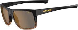 Спортивные солнцезащитные очки Tifosi Swick — идеально подходят для езды на велосипеде, игры в гольф, пеших прогулок, пиклбола, бега, тенниса и создания стильного образа, Brown Fade/Brown