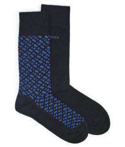 Носки 2 шт. монограмма cc Boss, синий