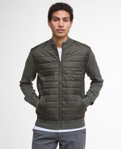 Джемпер Barbour Essential Carn Quilted, оливковый