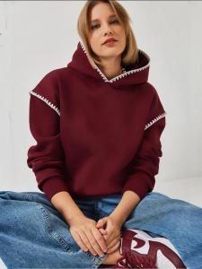 Bianco Lucci Толстовка в бордовом цвете