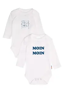 Боди-лилипут с милым принтом спереди Liliput, белый