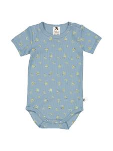 Комбинезон/боди Müsli by GREEN COTTON, светло-голубой