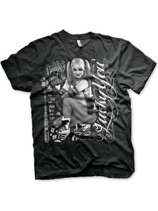 Футболка черного цвета DC Commics Harley Quinn