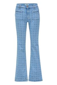 Расклешенные джинсы Salsa Jeans Destiny, синий деним