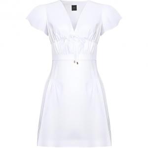 Женское белое платье с короткими рукавами PINKO