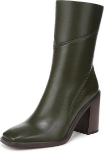 Franco Sarto womens L-stevie, Olive Green Leather
