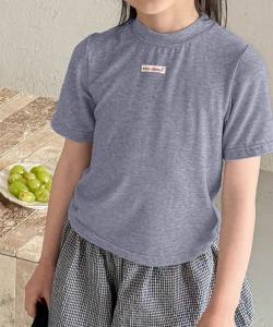 Простая базовая футболка с логотипом Aimoha Kids, цвет Gray