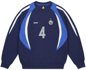 Толстовка Palace Phantasy Warm Up Crew, синий