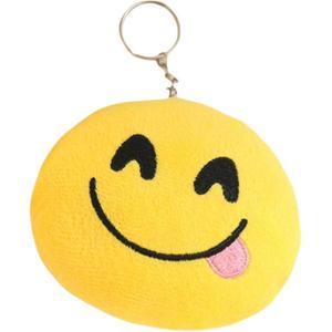 Очаровательный кулон в виде плюшевой куклы со смайликом, высота 10см BALITU